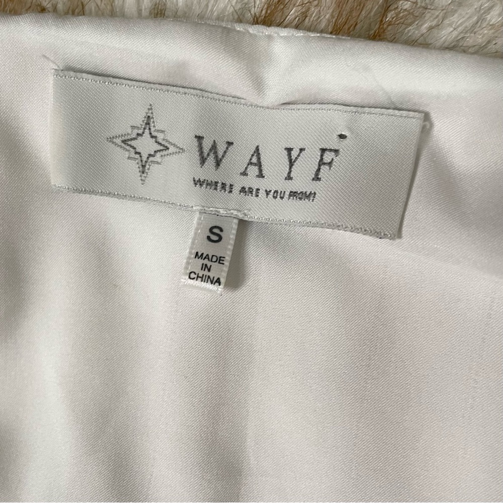Wayf Front Tie Button Front Blouse - image 4